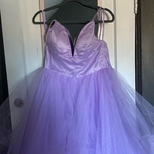 Purple Prom Dress